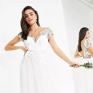 ASOS Sophia Wedding Dress, Size US 6